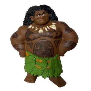Disney Moana Maui Demigod Action Figure 8 Inch Vinyl Tattooed Collectible Toy